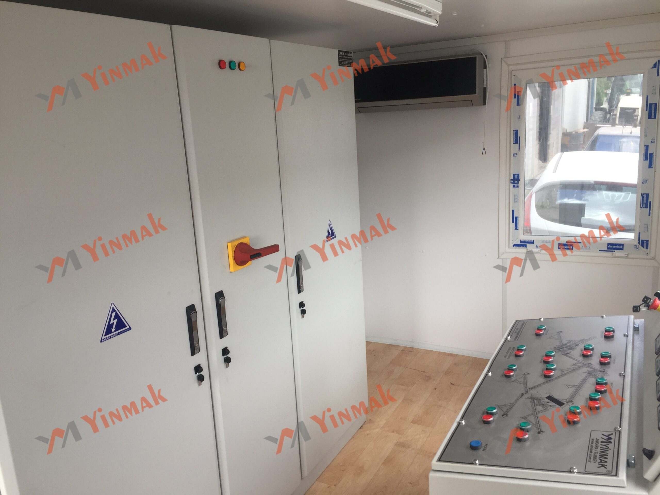 Kırma ve Eleme Kumanda Kabini